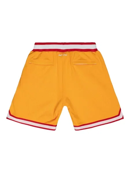Pantaloni scurți Mitchell & Ness portocaliu