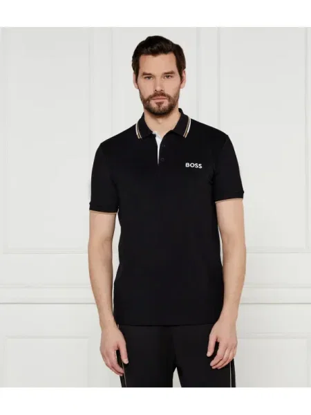 BOSS GREEN Tenisz póló Paddy Pro | stretch fekete