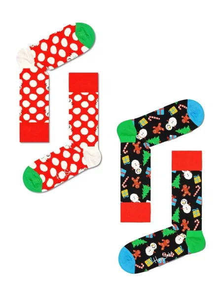 Nogavice Happy Socks bela