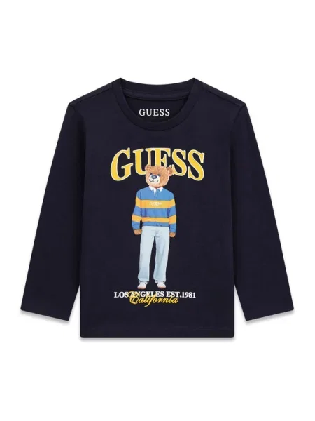 Μπλούζα Guess μπλε
