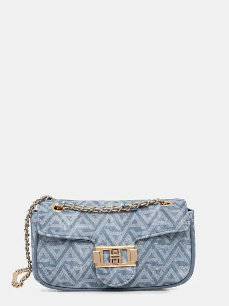 Aldo torebka z imitacji skóry OLANDRIA niebieska