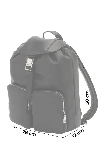 Calvin Klein Rucsac Webbing Strap Flap negru