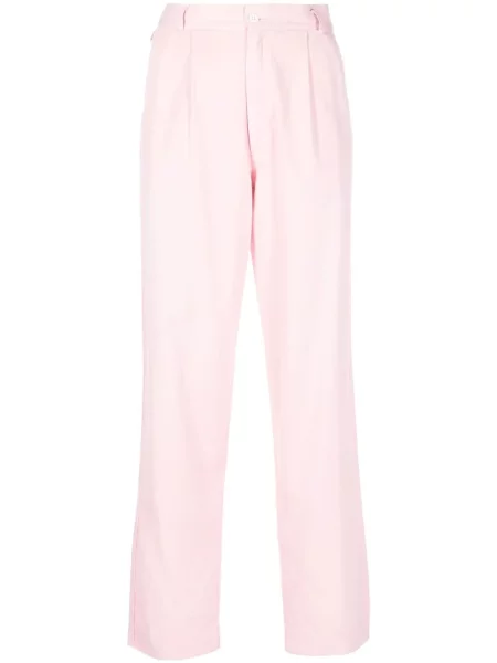 Kalhoty Versace Pre-owned růžové