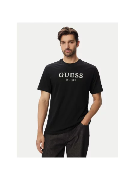 Guess Marškinėliai juoda