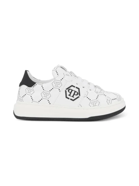 Sneakersy dziecięce Philipp Plein białe