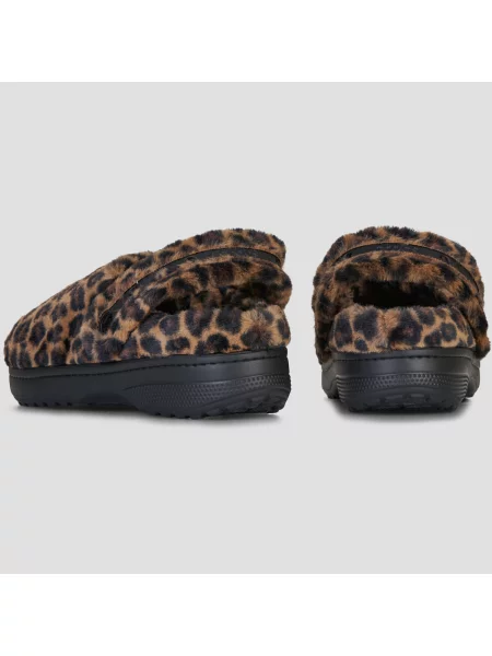 Klasične natikače Crocs s životinjskim uzorkom smeđa