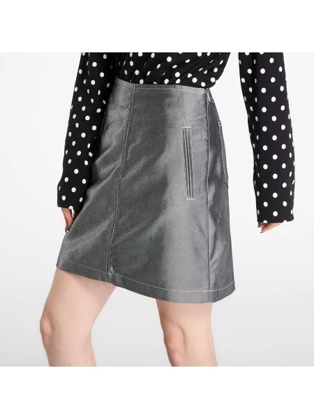 Пола Calvin Klein Jeans A Line Denim Skirt Skirt Blue 24 синьо