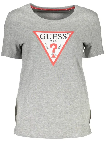 Tricou Guess Jeans gri