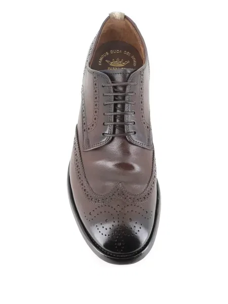 Pantofi Officine Creative din piele maro