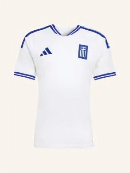 Adidas Koszulka Domowa Grecja 26 weiss biała