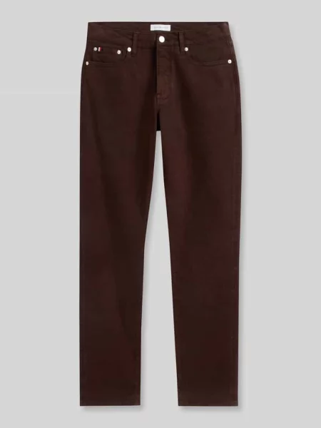 Jeansy o kroju straight fit z mieszanki bawełny model DENTON' Tommy Hilfiger