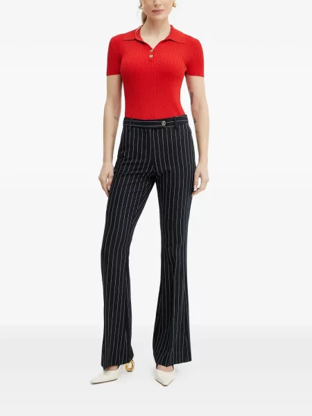 Pantaloni Fracomina cu dungi negru