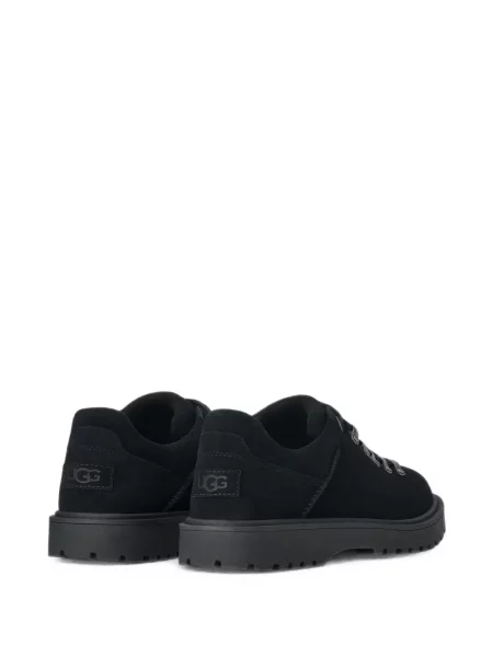 Sneakerși Ugg cu șireturi din dantelă negru