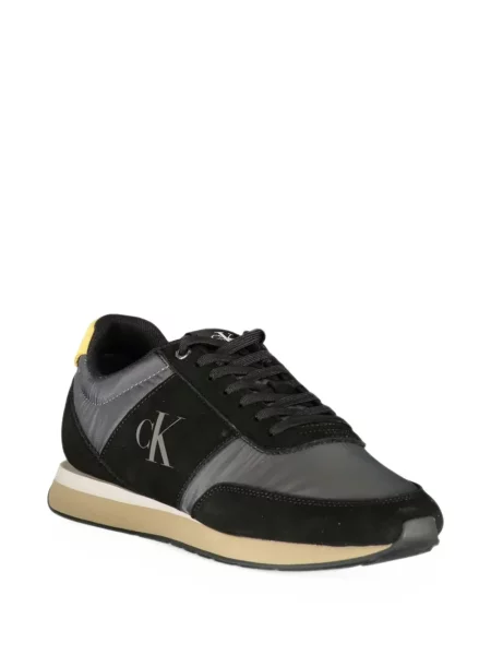 Sneakerși Calvin Klein cu imagine negru