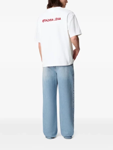 Tricou Axel Arigato cu autograf alb