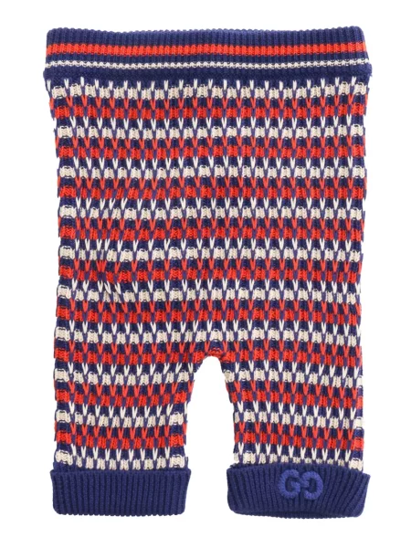 Bermudy dziecięce Gucci niebieskie