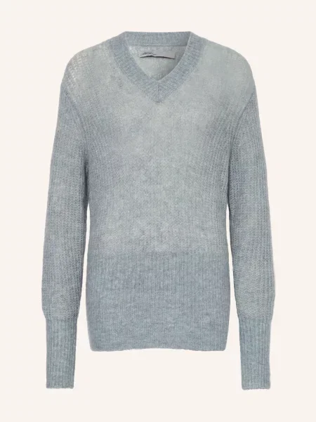 Allsaints Sweter Mabel Z Alpaki blau