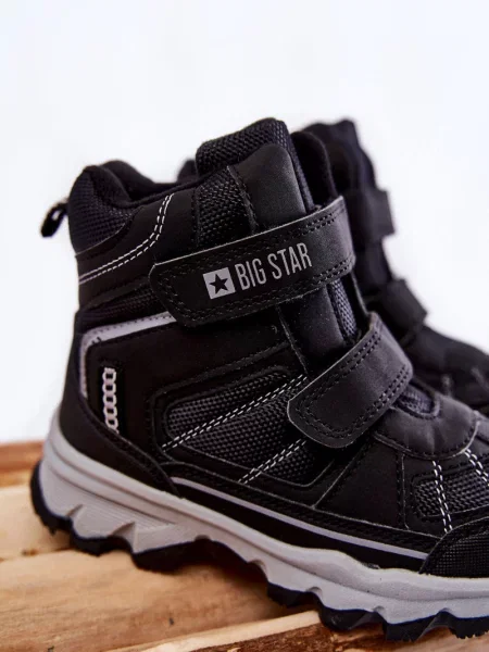 Gyerek félcipő Big Star Shoes fekete