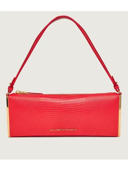 Elisabetta Franchi baguette táska női műbőr piros