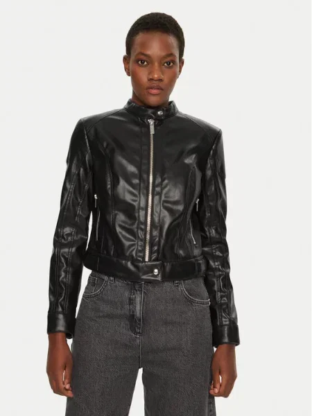 Marciano Guess Шкіряна куртка чорний