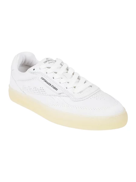 Sneakersy Copenhagen Studios skórzane białe
