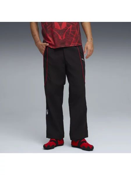 Spodnie dresowe o luźnym kroju PUMATECH czarne