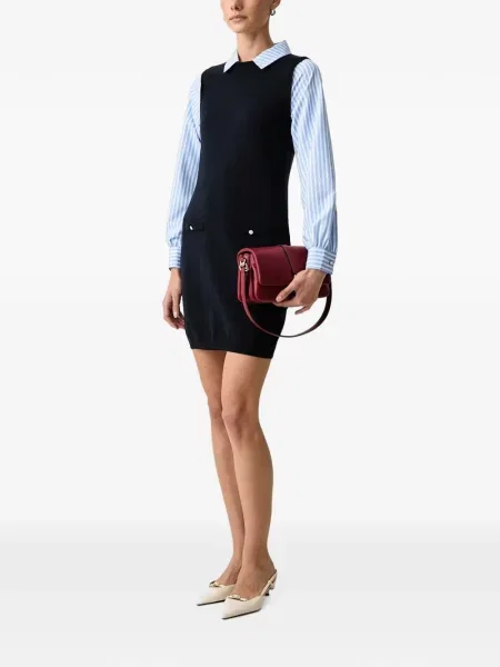 Rochie mini Morgan tricotate albastru
