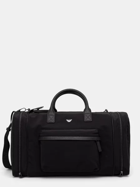 Emporio Armani geantă pentru bărbați negru