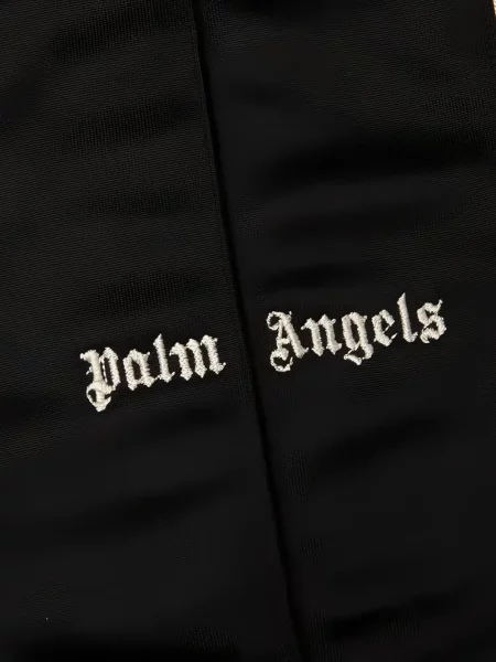 Ριγέ τρέξιμο παντελόνι Palm Angels με σχέδιο μαύρο