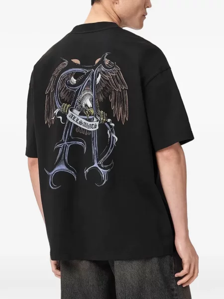 Scurt tricou Allsaints negru