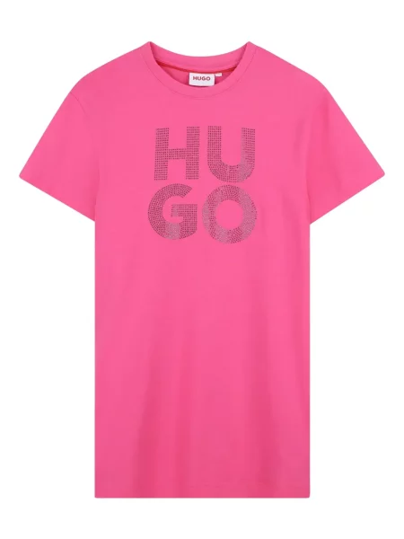 Sukienka dziecięca Hugo różowa