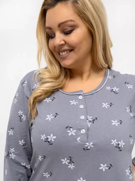 Cămașă de noapte Forever Pink alb