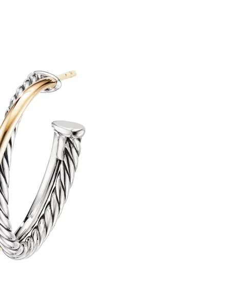 Auskarai David Yurman geltona