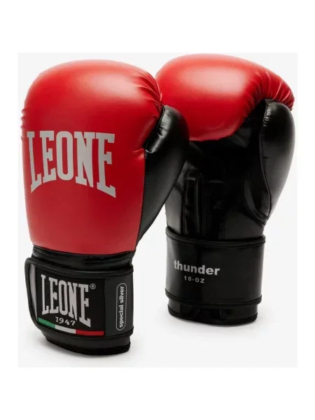 Rękawice Leone Flash czerwony czarny
