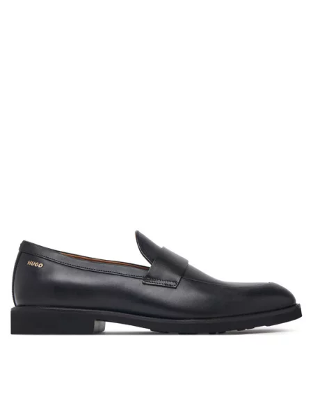 Hugo Loafersy Ginsby schwarz czarne