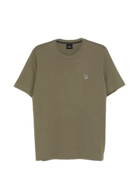 Tricou Ps Paul Smith cu model zebră verde