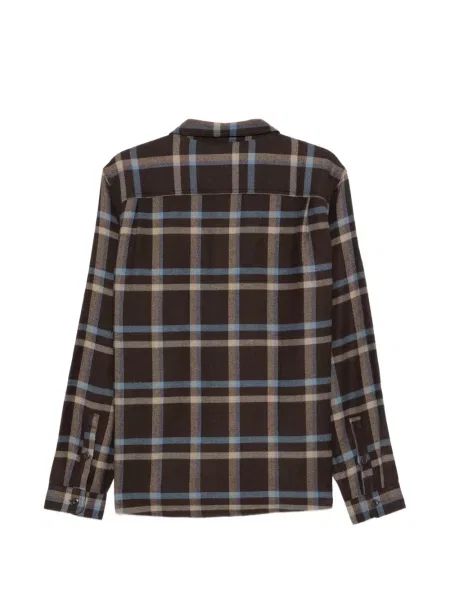 Cămașă Patagonia de flanelă maro