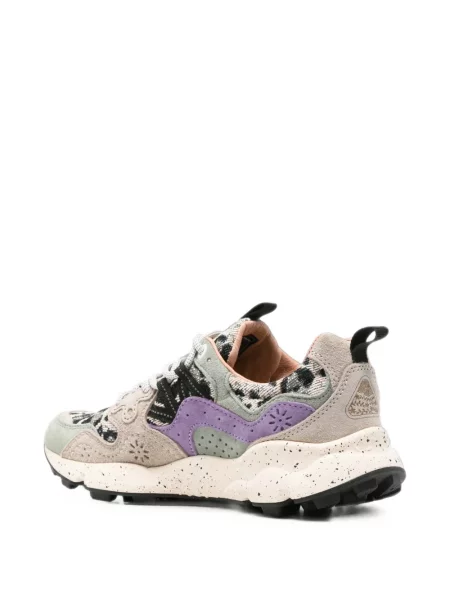 Sneakerși Flower Mountain cu model floral cu imagine