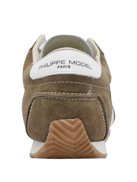 Sneakerși Philippe Model Paris din piele de căprioară verde