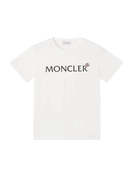 Gyerek póló Moncler Enfant fehér