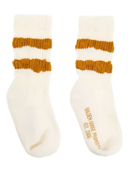 Skarpety dziecięce Golden Goose białe