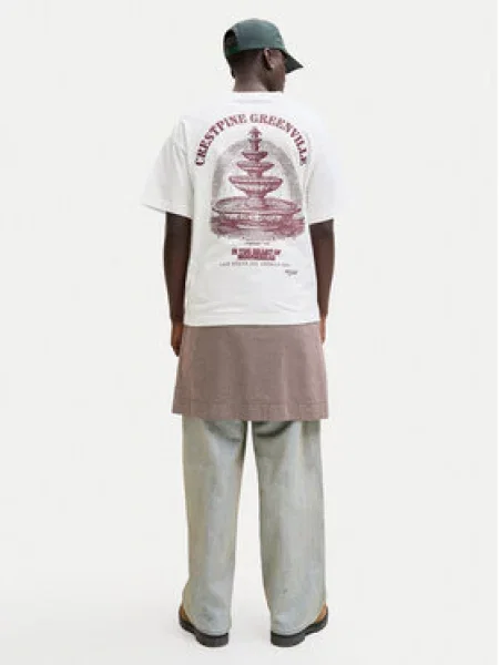 Jack & Jones Marškinėliai Maine balta
