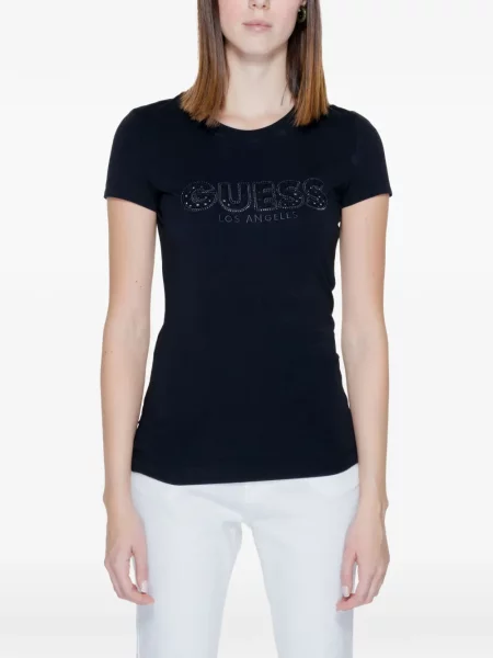 Stras tricou Guess negru