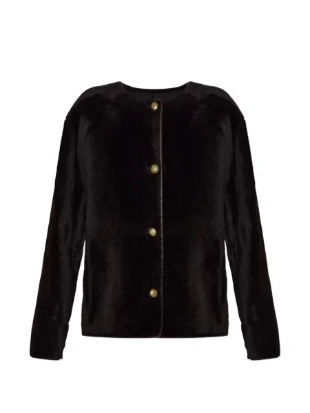 Reversibil geanta de piele Arma maro