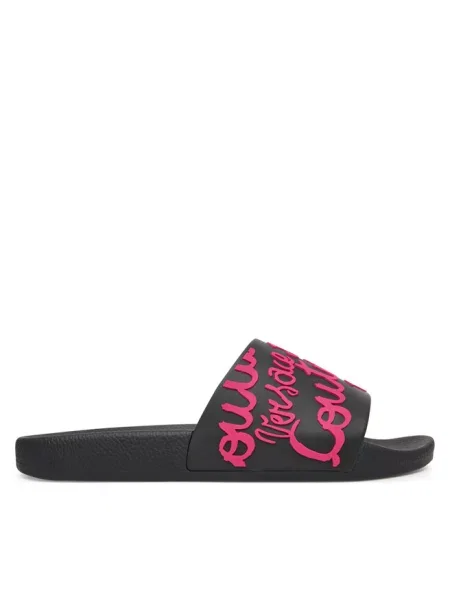Klapki Versace Jeans Couture czarne