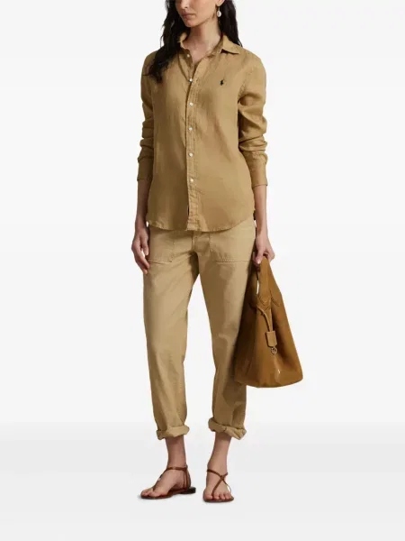 Șapcă Polo Ralph Lauren din fleece cu dungi cu volane albastru
