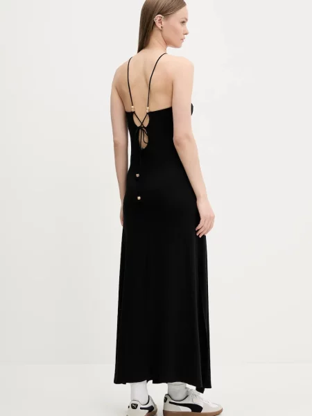 Сукня Desigual MONTPELLIER maxi пряма чорний