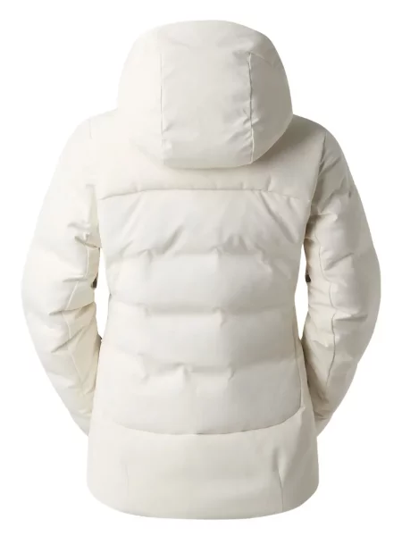 Geacă cu puf The North Face cu glugă alb