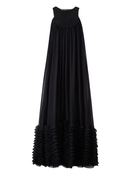 Rochie fără mâneci Hui Milano fără mâneci de costum negru