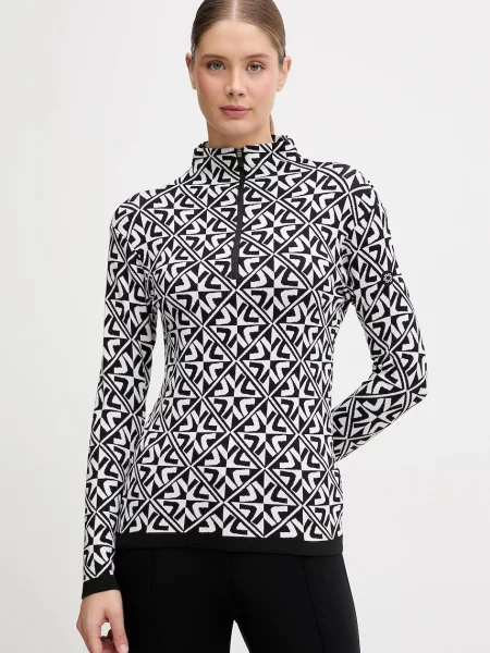 Функционална блуза с дълги ръкави Newland LADY T-NECK черно